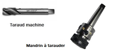 Taraud machine. Taraud machine.
